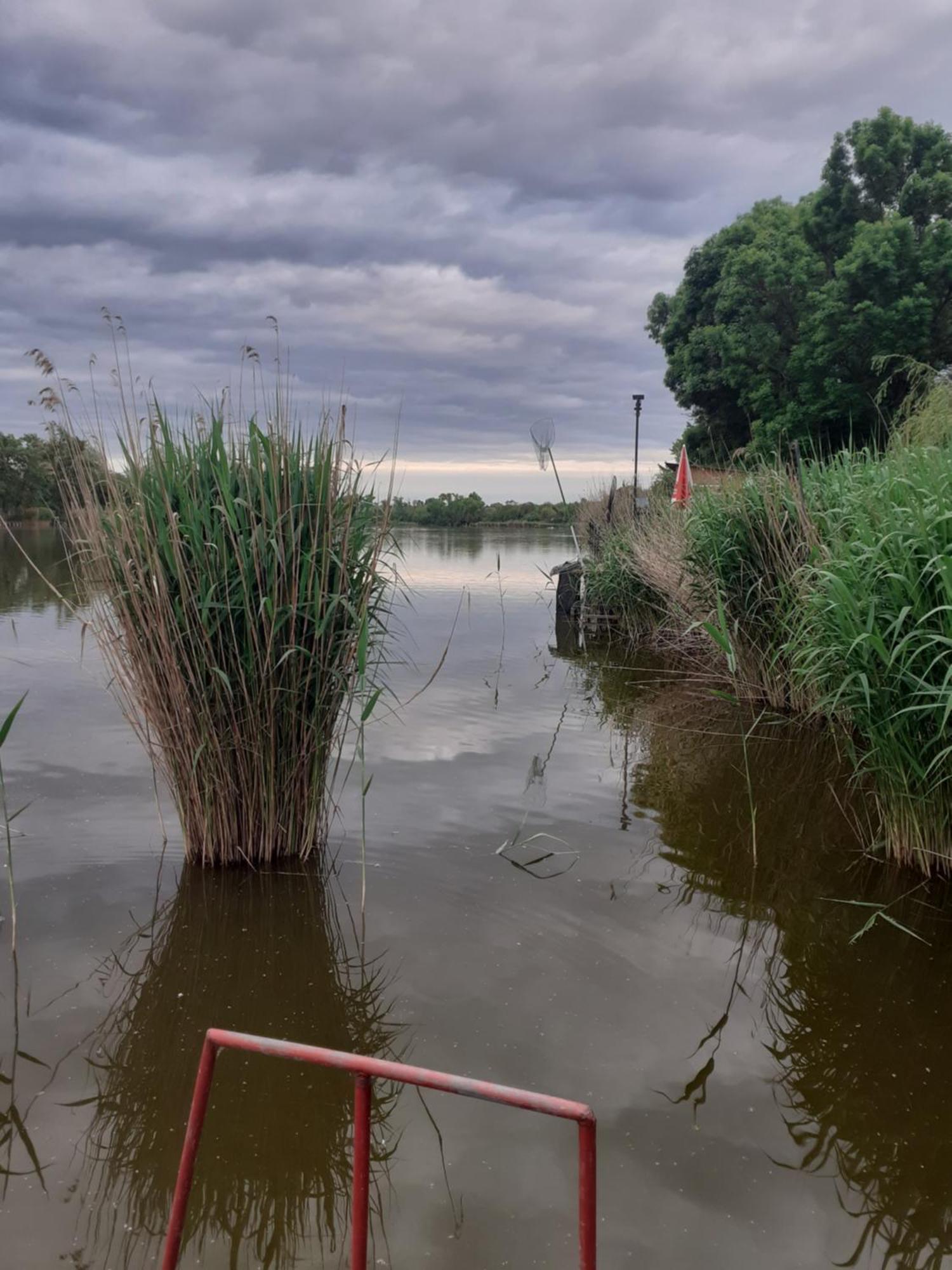 Borostyán Vendégház Tiszaug Esterno foto